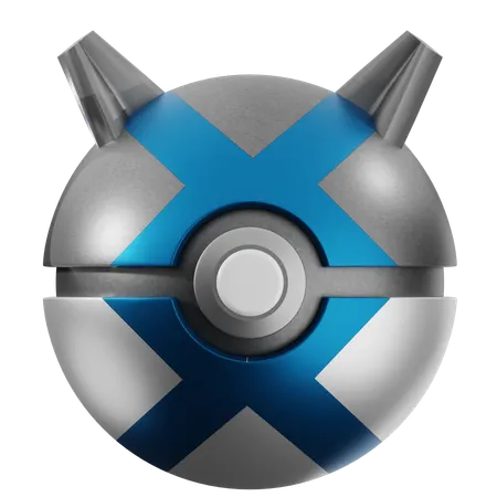 Hybrid X-Ball  3D Icon