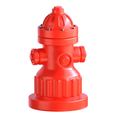 Hydrant 3 D Rescue And Response Icon 3D Icon