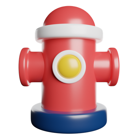 Feuerhydrant  3D Icon