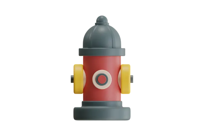 Feuerhydrant  3D Icon