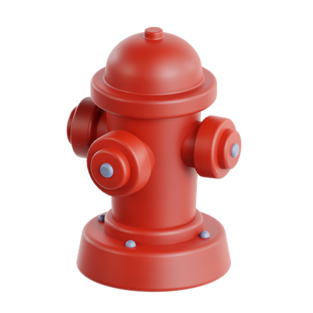 소화전  3D Icon
