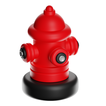 소화전  3D Icon