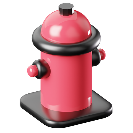 Hydrant  3D Icon