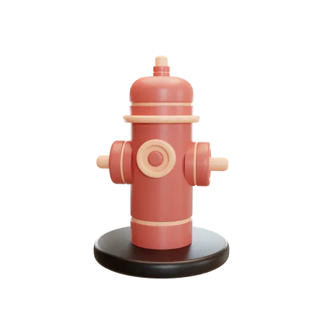 Hydrant  3D Illustration