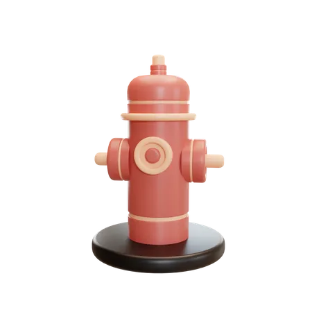 Hydrant 3D Illustration