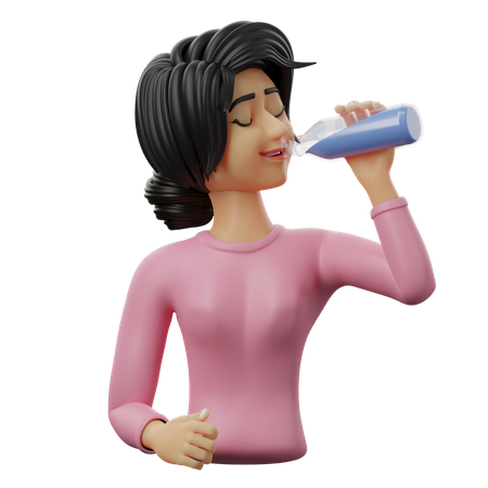 Hydratation  3D Icon