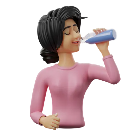 Hydratation  3D Icon