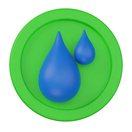 Hydratation  3D Icon