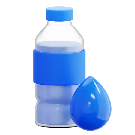 水分補給  3D Icon