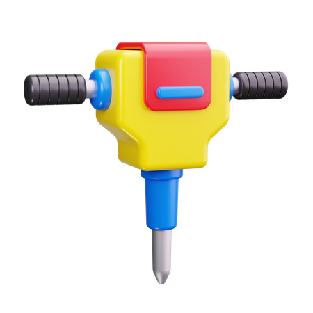 Hydraulic Breaker  3D Icon