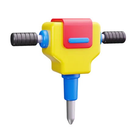 Hydraulic Breaker  3D Icon