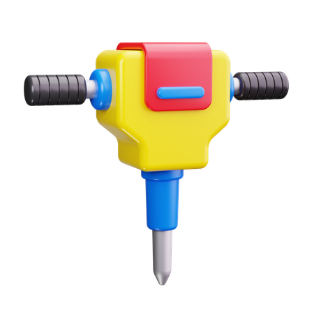 Hydraulic Breaker  3D Icon