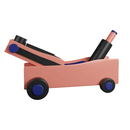 Hydraulic Jack  3D Icon