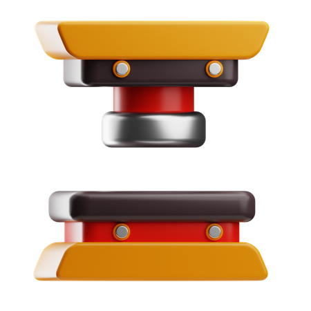 Hydraulique  3D Icon