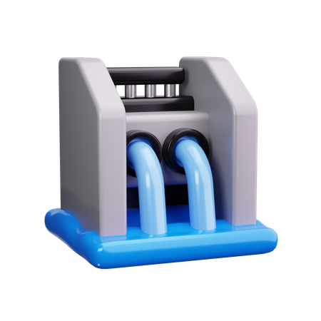 Hydroelectric Dam  3D Icon