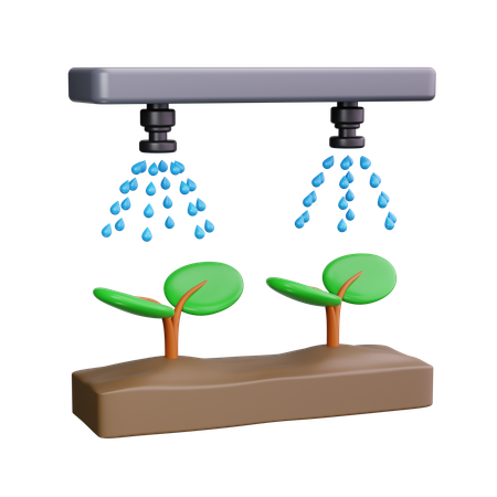 Hydroponischer Gartenbau  3D Icon