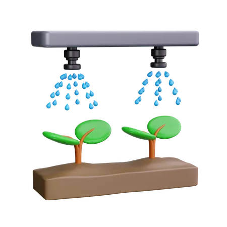 Hydroponischer Gartenbau  3D Icon