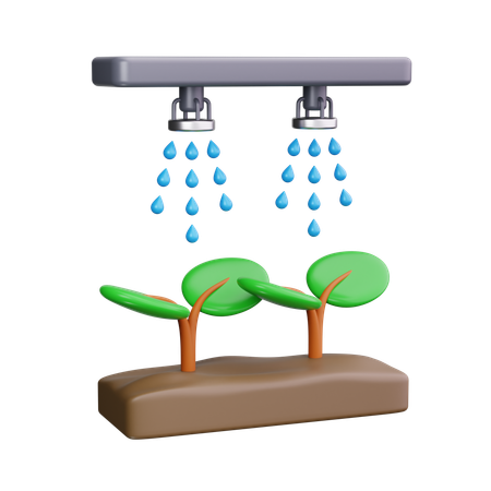 Hydroponischer Gartenbau  3D Icon