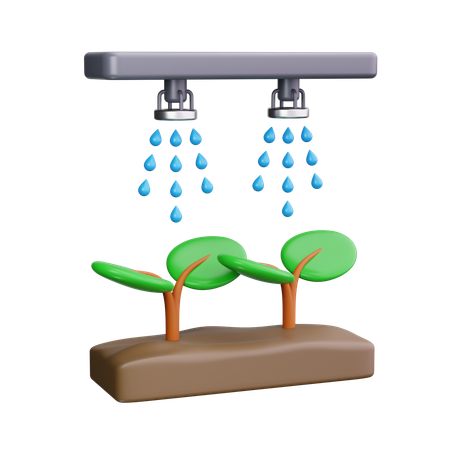 Hydroponic Gardening  3D Icon