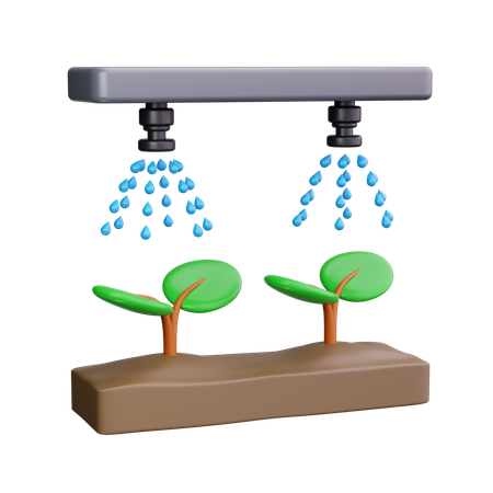 Hydroponic Gardening  3D Icon