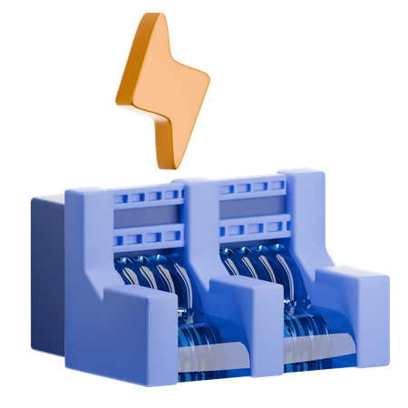Hydropower  3D Icon
