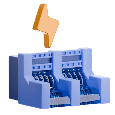 Hydropower  3D Icon