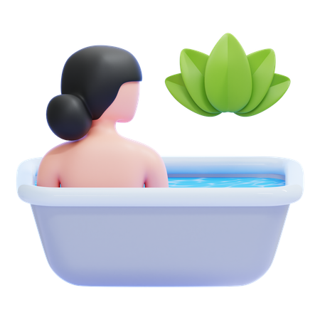 수치료  3D Icon