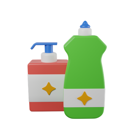 Hygiene Product  3D Illustration