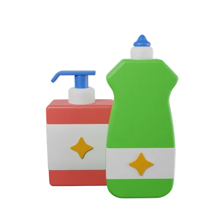 Hygiene Product  3D Illustration