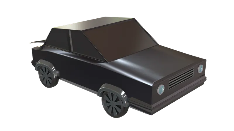 Hyper voiture  3D Icon
