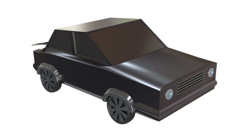 Hyper Car  3D Icon