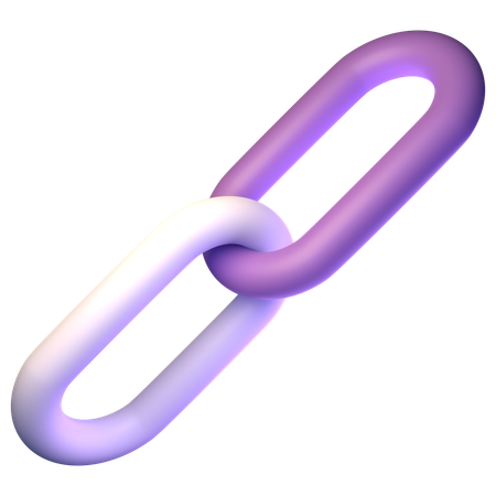 Hyper Link  3D Icon