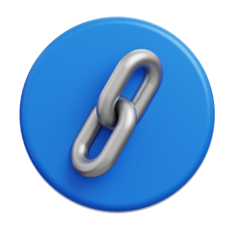 Hyper Link  3D Icon