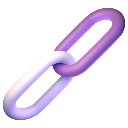 Hyper Link  3D Icon