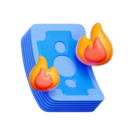 Hyperinflation  3D Icon