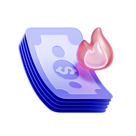 Hyperinflation  3D Icon