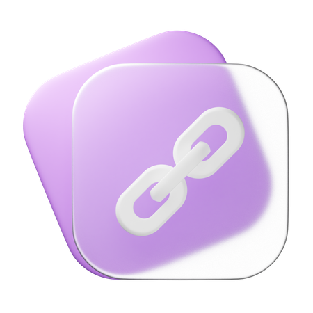 Lien hypertexte  3D Icon