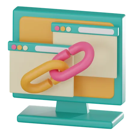 Hyperlink  3D Icon