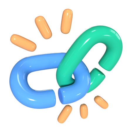 Hyperlink  3D Icon
