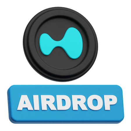 초액체 에어드랍  3D Icon