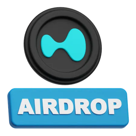 초액체 에어드랍  3D Icon