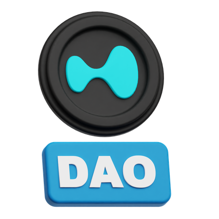 Hyperliquid Dao  3D Icon