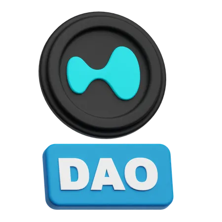 Hyperliquid Dao  3D Icon