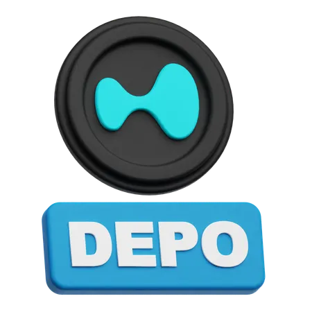Hyperliquid Depo  3D Icon