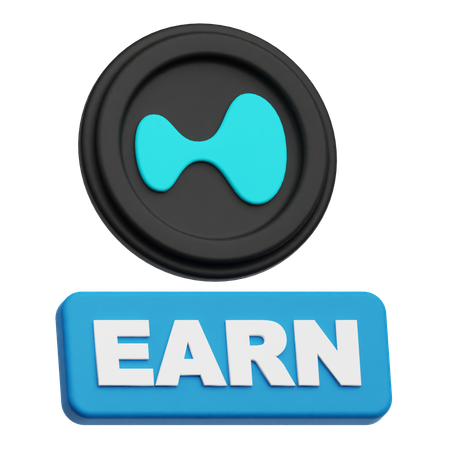 Hyperliquid Earn  3D Icon
