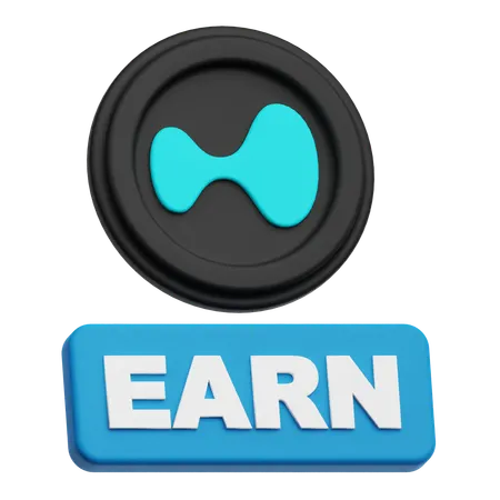 Hyperliquid Earn  3D Icon