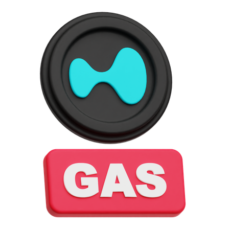 Hyperliquid Gas  3D Icon