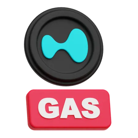 Hyperliquid Gas  3D Icon