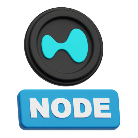 Hyperliquid Node  3D Icon