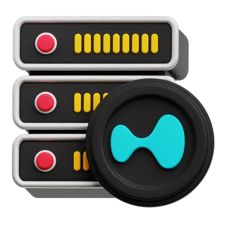 Hyperliquid Server  3D Icon